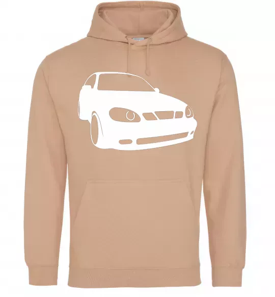 Мужская толстовка (худи) Lanos car Песочный фото