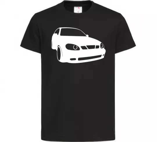 Детская футболка Lanos car Черный фото