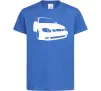Детская футболка Lanos car Ярко-синий фото