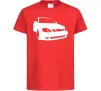 Детская футболка Lanos car Красный фото