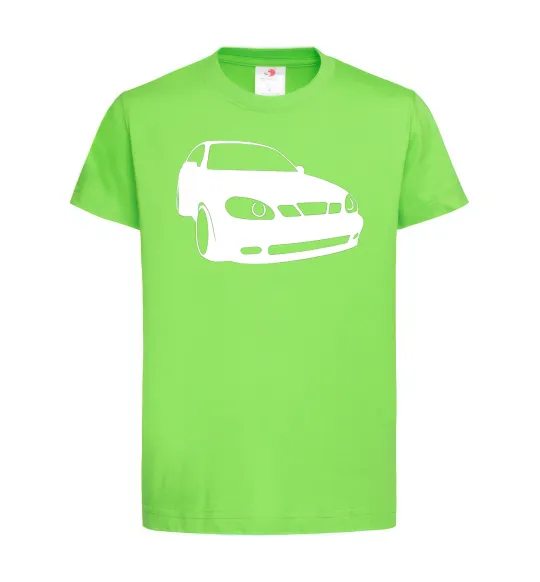 Детская футболка Lanos car Лаймовый фото
