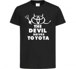 Детская футболка The devil drives toyota
