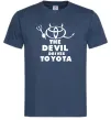 Чоловіча футболка The devil drives toyota Темно-синій Чоловіча футболка The devil drives toyota Темно-синій фото