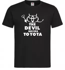 Чоловіча футболка The devil drives toyota Чорний фото