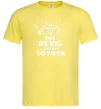 Чоловіча футболка The devil drives toyota Лимонний Чоловіча футболка The devil drives toyota Лимонний фото