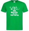 Чоловіча футболка The devil drives toyota Зелений Чоловіча футболка The devil drives toyota Зелений фото