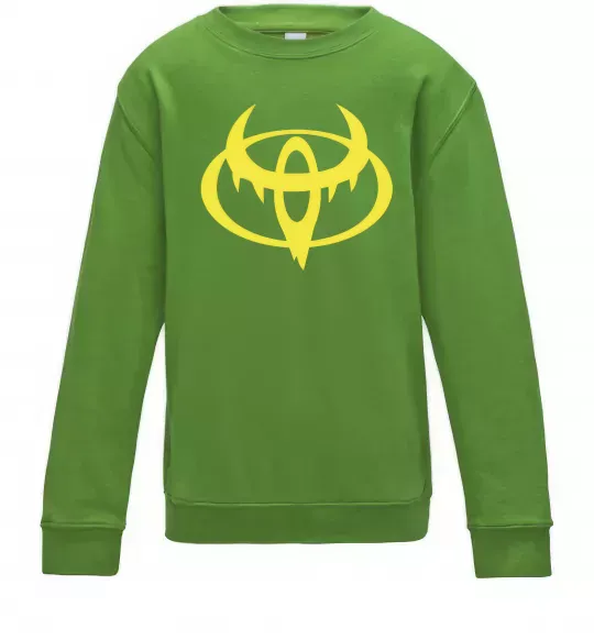 Детский Свитшот Evil toyota Лаймовый фото