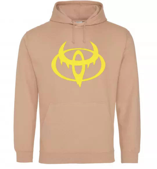 Чоловіча толстовка (худі) Evil toyota Пісочний фото