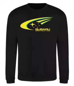 Світшот Subaru world rally team Чорний фото