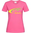 Женская футболка Subaru world rally team Ярко-розовый Женская футболка Subaru world rally team Ярко-розовый фото