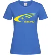 Женская футболка Subaru world rally team Ярко-синий Женская футболка Subaru world rally team Ярко-синий фото