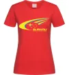 Женская футболка Subaru world rally team Красный Женская футболка Subaru world rally team Красный фото