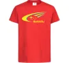 Детская футболка Subaru world rally team Красный фото