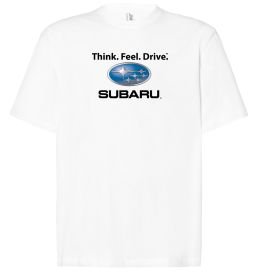 Футболка Оверсайз Think feel drive Subaru