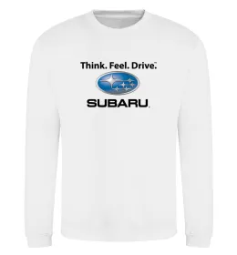 Свитшот I Love Subaru Серый меланж фото