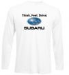 Реглан Think feel drive Subaru Білий фото