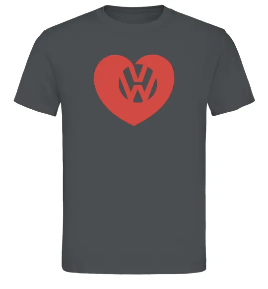 Мужская футболка Love W Графит фото