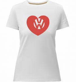 Жіноча преміум футболка Love W