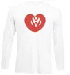 Лонгслив Love W Белый фото