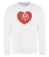 Свитшот Love W Белый Свитшот Love W Белый фото