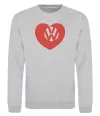 Свитшот Love W Серый меланж Свитшот Love W Серый меланж фото