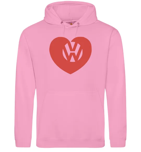 Чоловіча толстовка (худі) Love W Рожевий фото