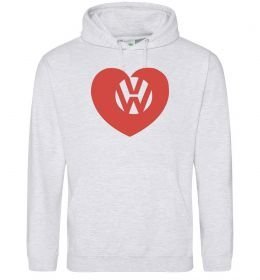 Мужская толстовка (худи) Love W