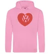 Женская толстовка (худи) Love W Розовый фото