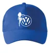 Кепка Girls love Volkswagen Яскраво-синій фото