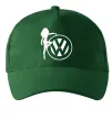 Кепка Girls love Volkswagen Темно-зелений фото