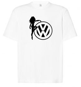 Футболка Оверсайз Girls love Volkswagen