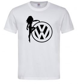 Мужская футболка Girls love Volkswagen