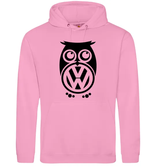Чоловіча толстовка (худі) Сова Volkswagen Рожевий фото