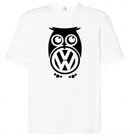 Футболка Оверсайз Volkswagen Белый фото