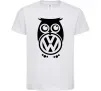 Дитяча футболка Сова Volkswagen Білий Дитяча футболка Сова Volkswagen Білий фото