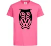 Дитяча футболка Сова Volkswagen Яскраво-рожевий Дитяча футболка Сова Volkswagen Яскраво-рожевий фото