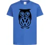 Дитяча футболка Сова Volkswagen Яскраво-синій Дитяча футболка Сова Volkswagen Яскраво-синій фото