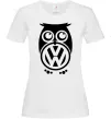 Жіноча футболка Сова Volkswagen Білий Жіноча футболка Сова Volkswagen Білий фото