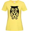 Жіноча футболка Сова Volkswagen Лимонний Жіноча футболка Сова Volkswagen Лимонний фото