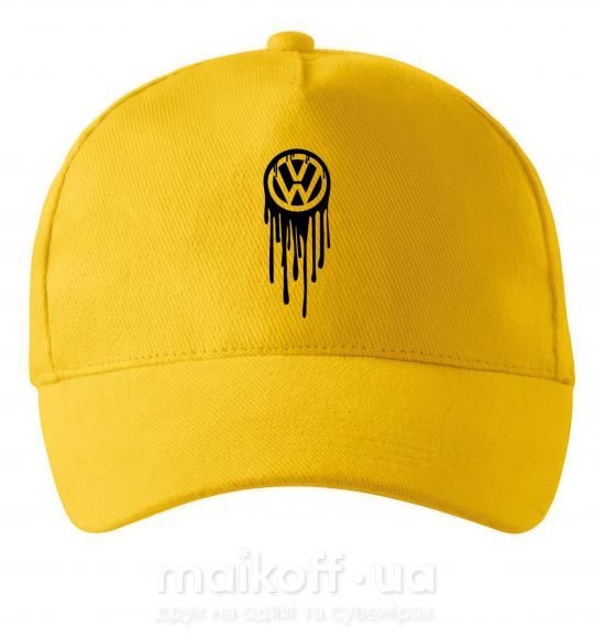 Кепка Volkswagen клякса Солнечно желтый фото
