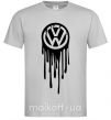 Мужская футболка Volkswagen клякса Серый фото