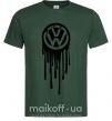Чоловіча футболка Volkswagen клякса Темно-зелений фото