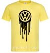 Чоловіча футболка Volkswagen клякса Лимонний фото