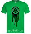 Мужская футболка Volkswagen клякса Зеленый фото