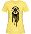 Жіноча футболка Volkswagen клякса Лимонний фото