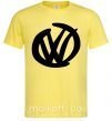 Мужская футболка Volkswagen фломастером Лимонный фото