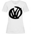 Женская футболка Volkswagen фломастером Белый фото