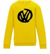 Детский Свитшот Volkswagen фломастером Солнечно желтый Детский Свитшот Volkswagen фломастером Солнечно желтый фото