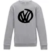 Детский Свитшот Volkswagen фломастером Серый меланж Детский Свитшот Volkswagen фломастером Серый меланж фото