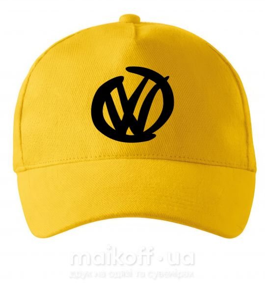Кепка Volkswagen фломастером Солнечно желтый фото